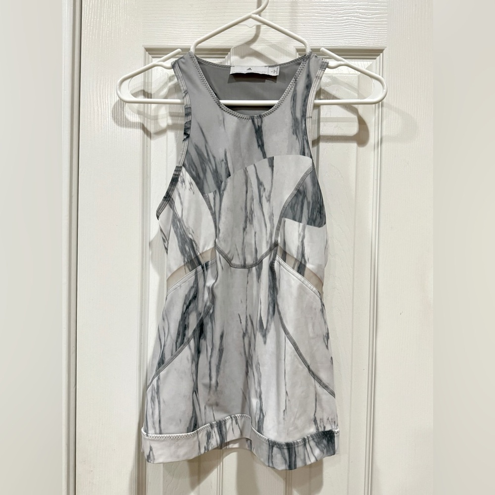 Adidas by Stella McCardney sleeveless top with built in bra, size S